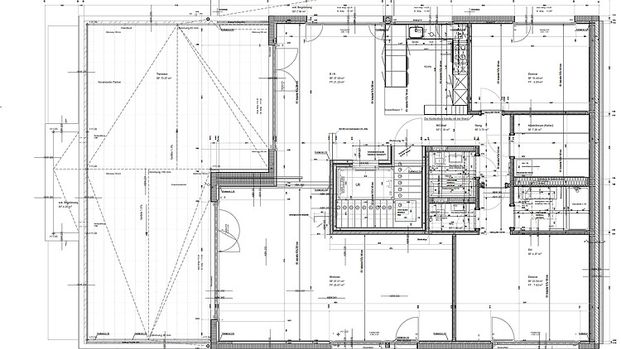 4½ Zimmer-Attikawohnung in Luzern, möbliert, auf Zeit - Foto 1