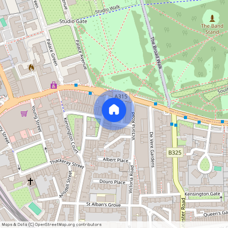 Prince Of Wales Terrace, London, W8