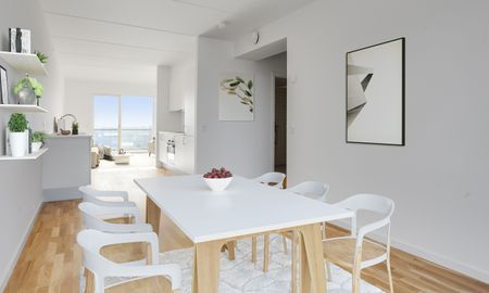 Velbeliggende 3 værelses seniorbolig med stort badeværelse, privat altan og godt fællesskab - Foto 3