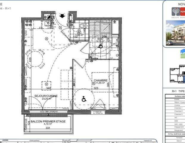 location Appartement T2 DE 41.7m² À AMIENS - Photo 1
