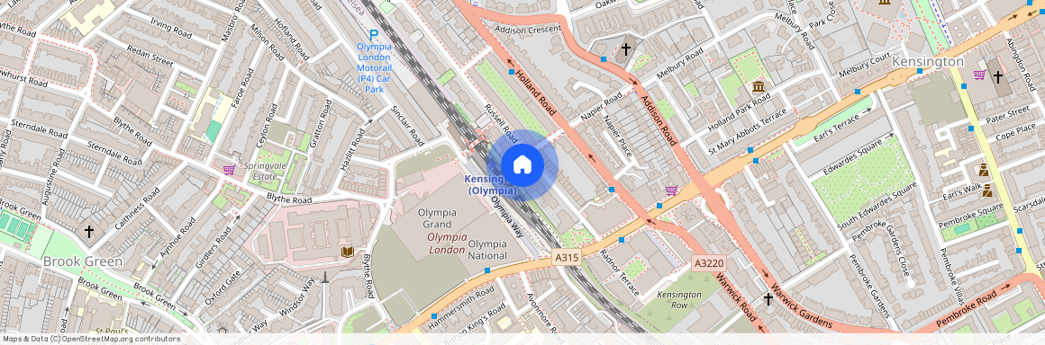 Russell Road London W14, London, W14