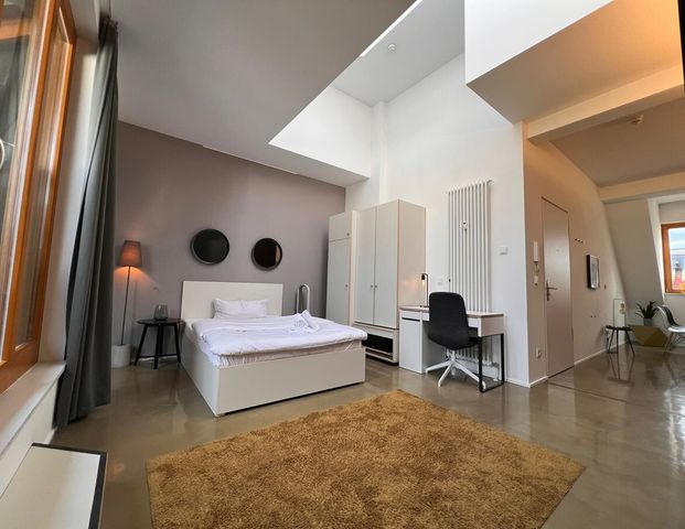 F-Hain: voll möbliertes LUXUS Apartment - 45 m² befristet für max. 12 Monate per SOFORT zu VERMIETEN - Photo 1