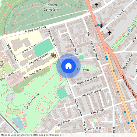 Colville Street, Arboretum