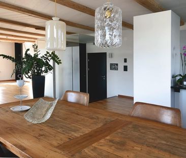Exklusives Wohnen im historischen Riegelbau in Andwil SG - Foto 3