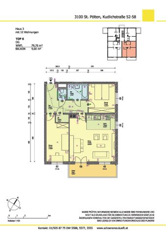 Balkonwohnung im 1. Obergeschoss - Photo 2