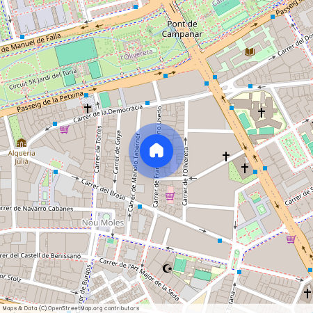 Carrer de Francisco Moreno Usedo, Valencia, Valencian Community 46018