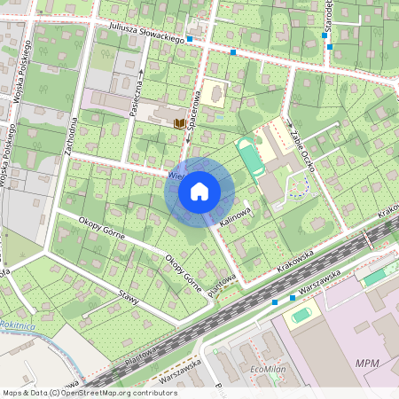 ul. Wielki Kąt, Milanówek