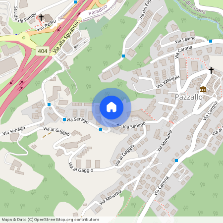 via Senago 4A, 6912 Pazzallo