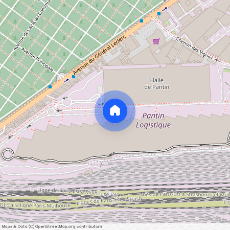 93500, Pantin