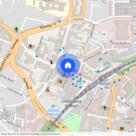 Flat 3 46A Duke Street, Essex, CM1 1JA, Chelmsford