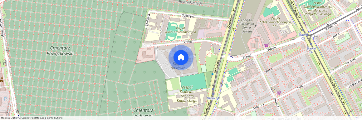 Warszawa, Wola, Powązki, Kolska, 9A