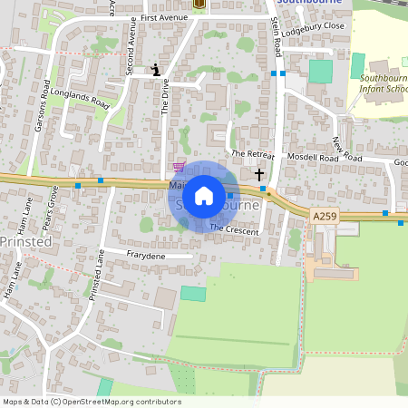 302A Main Road, 302a Main Road, PO10 8JL