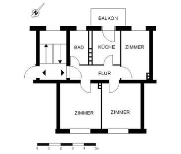 Sonnige 2-Zimmer-Wohnung in der Bremer Neustadt – Perfekte Lage und... - Foto 3