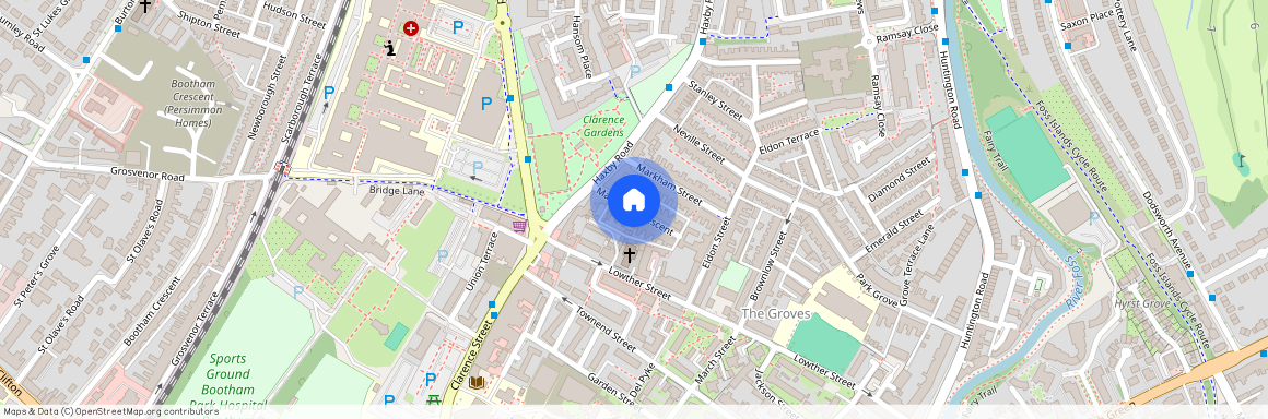 Ground Floor Flat, Markham Crescent, Off Haxby Road, York, YO31