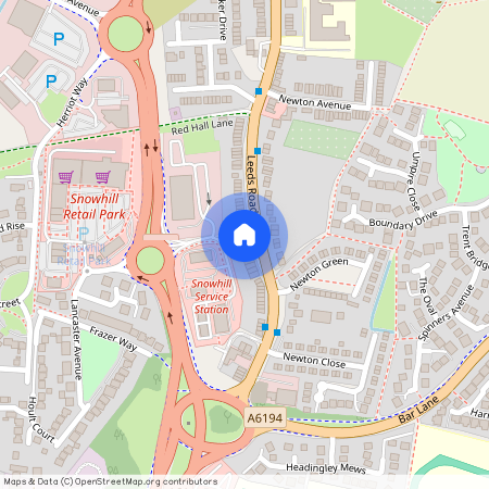 Leeds Road, Wakefield, WF1