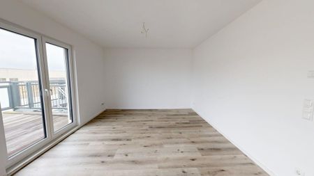 Exklusives Neubau-Maisonette-Penthouse mit Schlossblick, Dachterrasse, Garage in 1A-Lage - Photo 2