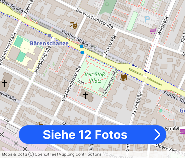 3-Zimmer-Wohnung in Nürnberg-Gostenhof Nähe U-Bahn - VIEL LICHT, VI... - Foto 1