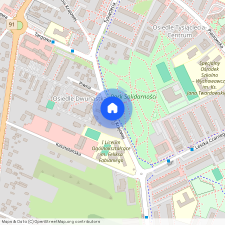 ul. Armii Krajowej, Radomsko, radomszczański, łódzkie