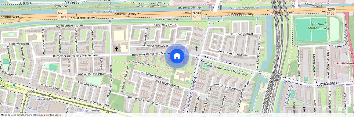 Burgemeester Vening Meineszlaan 43, Meerwaldtbuurt, 1063AV, Amsterdam