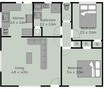 Kingsway Cutie - 2 bedroom - Photo 6