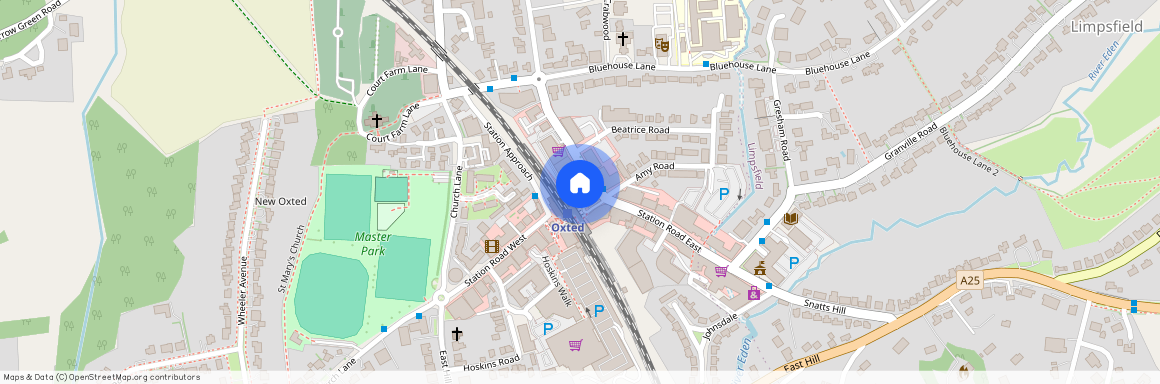 Station Road East, Oxted, Surrey, RH8