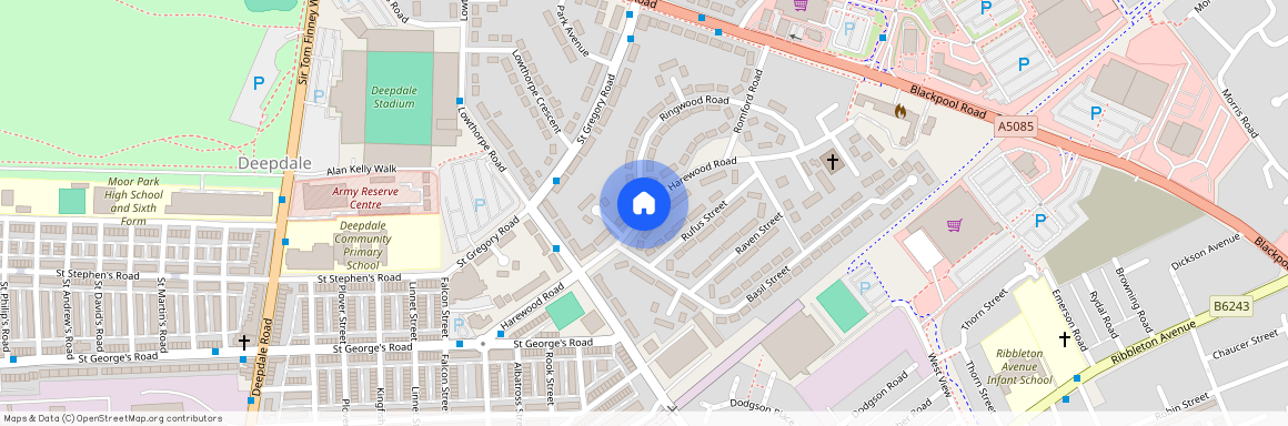 Harewood Road, Preston PR1