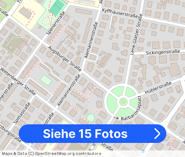 schnittige Familienwohnung - Balkon - Küche und Bad mit Fenster - Foto 1