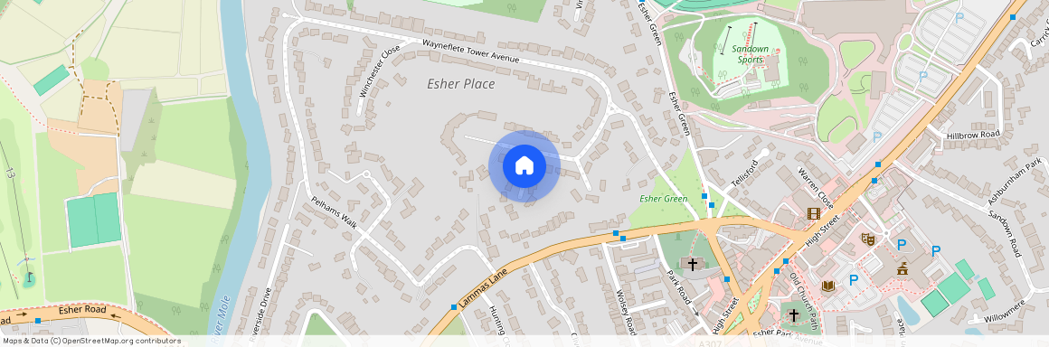 D'abernon Close, Esher, Surrey, KT10