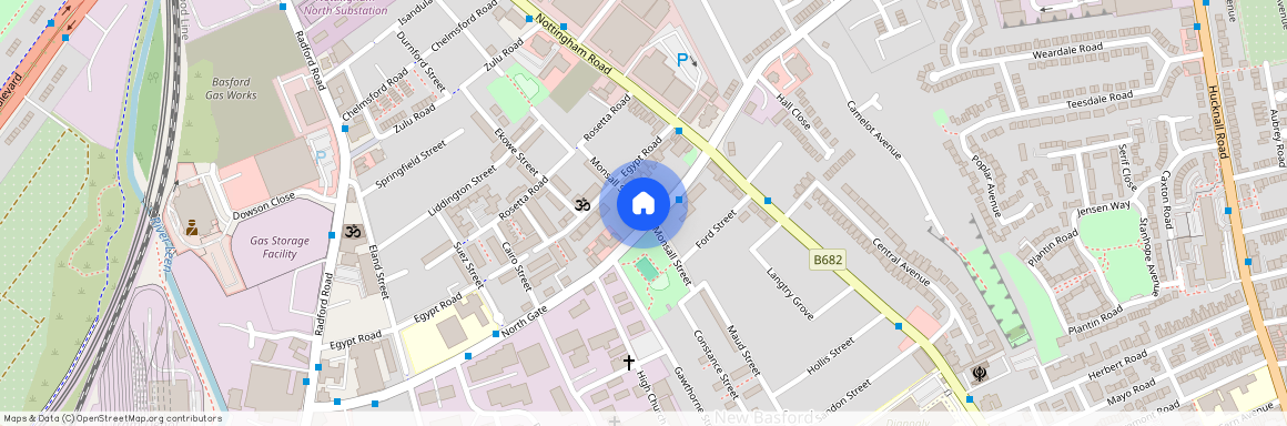 Monsall Street, Nottingham, NG7