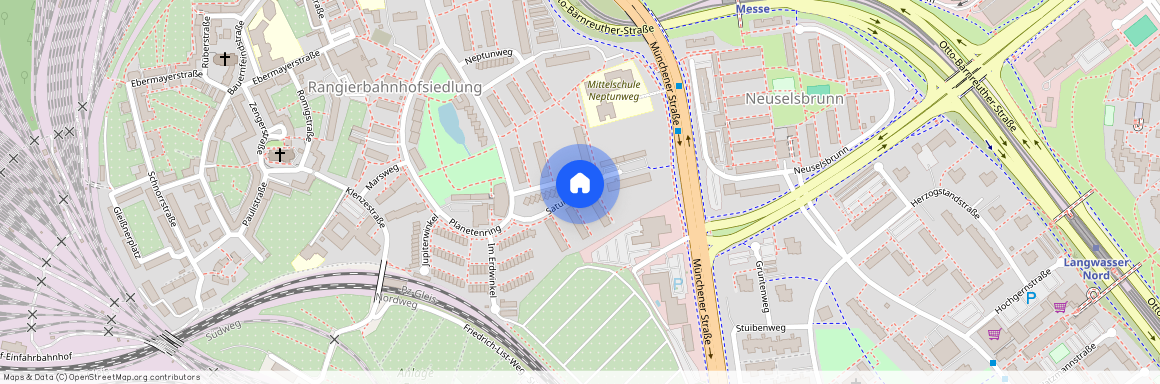 Saturnweg, 90471 Nürnberg (Mittelfr) - Südoststadt