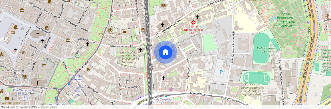 ul. Hugona Kołłątaja, Wesoła Wschód, Grzegórzki, Kraków, małopolskie