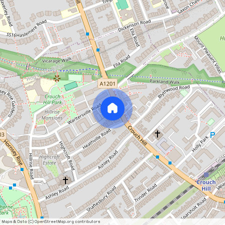 Brambledown Mansions, Crouch Hill, Crouch End, N4