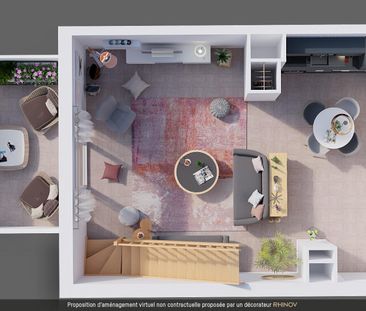 location Appartement T4 DE 87.54m² À BLAGNAC - Photo 3