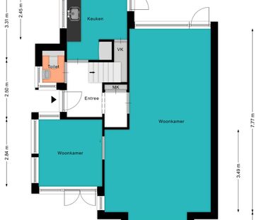Huis te huur: Willem van Naaldwijkstraat 5 3442 BT Woerden - Photo 1