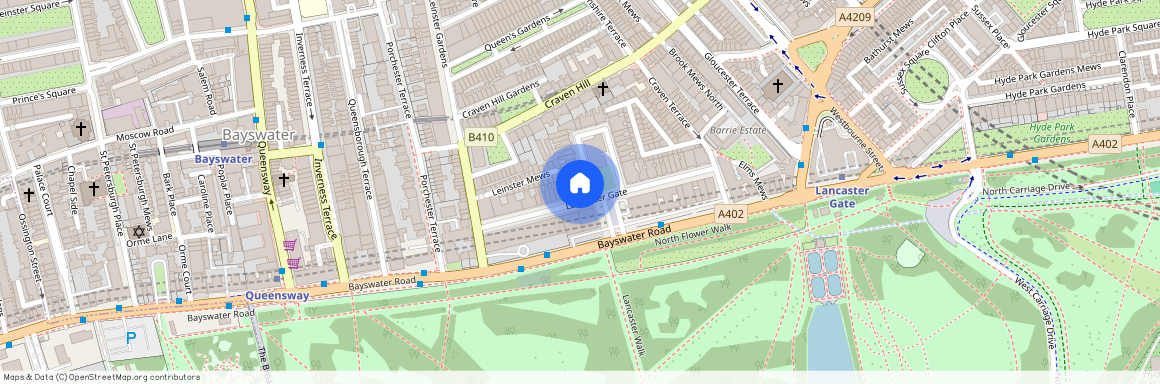 Lancaster Gate, London, W2