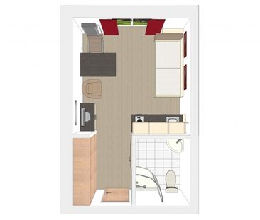 Möbliertes Singleapartment im Süden von Ingolstadt! - Foto 6