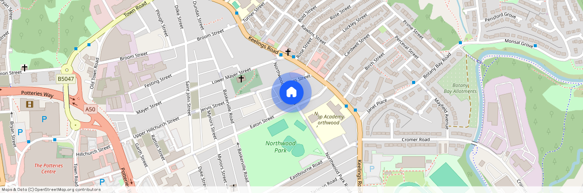 Northwood Park Road, Stoke-on-Trent ST1