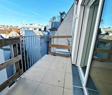 AUGARTEN-NÄHE, DACHGESCHOSS, klimatisierte 43 m2 Neubau mit 6 m2 Ba... - Photo 6