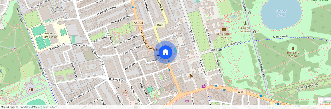 Kensington Kensington Church Street, W8 4EZ, London