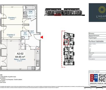 location Appartement T3 DE 64.65m² À COMPIEGNE - Photo 1