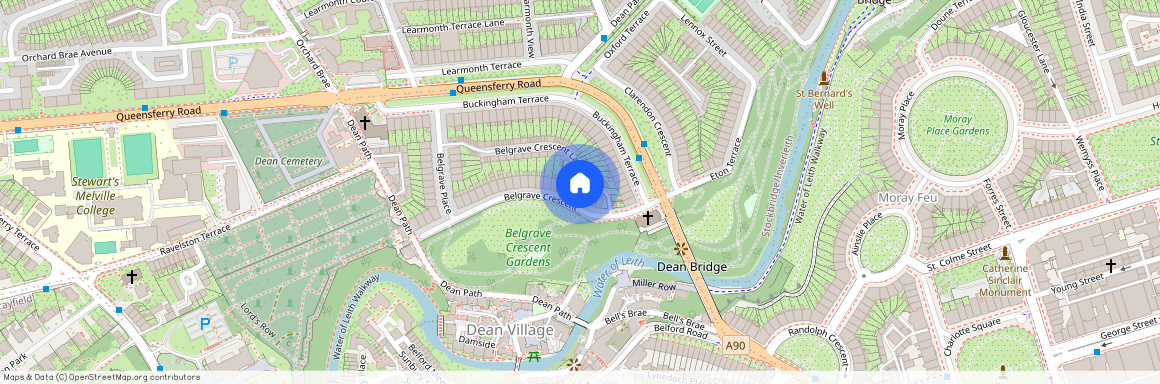 Belgrave Crescent, West End, Edinburgh