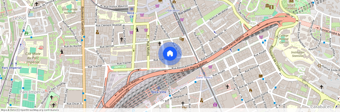 14, rue Trachel, 06000, Nice
