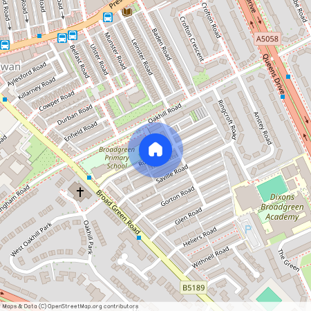 Rossall Road, Old Swan, Liverpool, L13