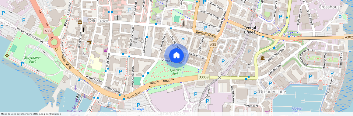 Seafarers Court, 12-14 Queens Terrace, Southampton, Hampshire, SO14 3SG