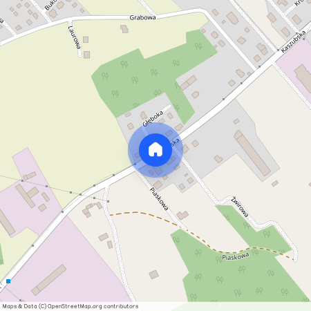 ul. Kaszubska, Zbychowo, Wejherowo, wejherowski, pomorskie