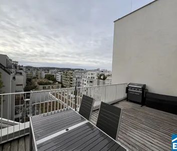 Lichtdurchflutete 2 Zimmerwohnung mit mehr als 35m² Freifläche bei U3-Kendlerstraße - Foto 3