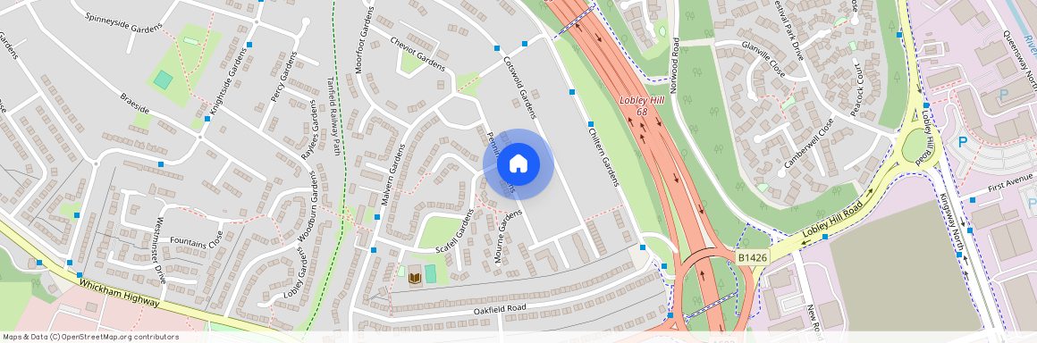 Pennine Gardens, Gateshead NE11