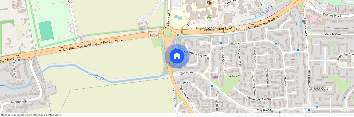 The Strand, Goring-by-Sea, Worthing, West Sussex, BN12