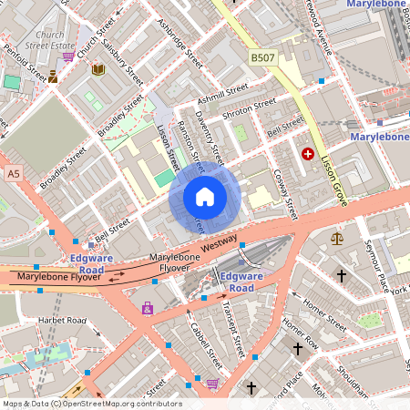 Aubrey Mansions, Marylebone, London