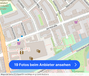 Wohnen am Osterbekkanal. Möblierte 3-Zimmer-Neubauwohnung in der Ja... - Foto 1